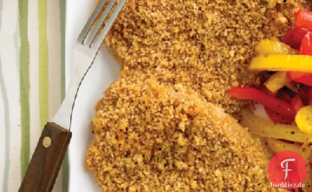 Knusprig panierte Schweinekoteletts