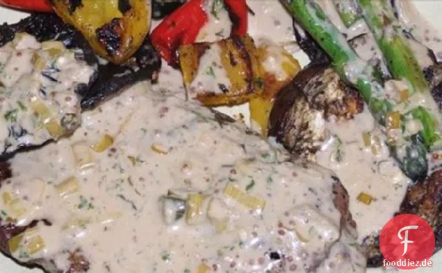Einfaches Steak.