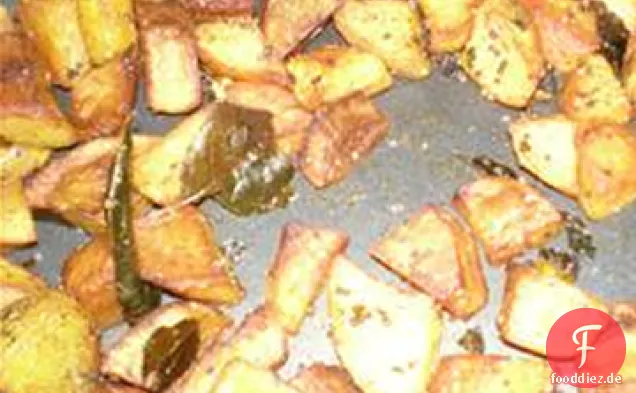 Bengaladumpa Vepudu (Kartoffel Rühren-Braten)