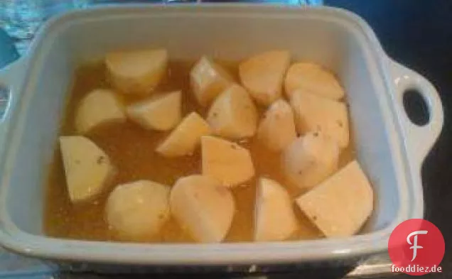 Zitronen-Bratkartoffeln
