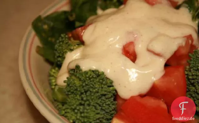 Fettarmes zuckerfreies und milchfreies Caesar Salatdressing