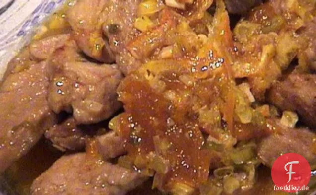 Aprikosen-Schweinemedaillons