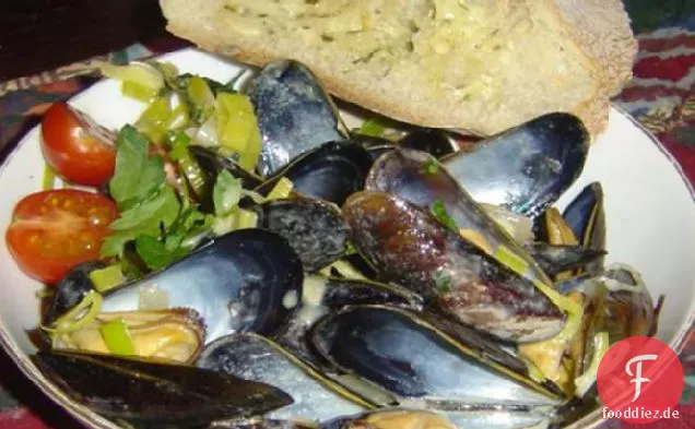Muscheln Dijonaise