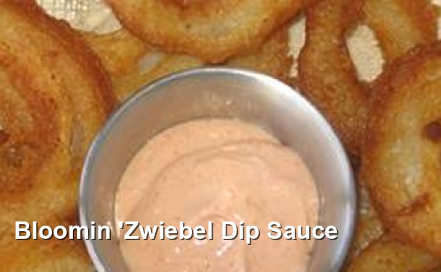 Bloomin &amp;#39;Zwiebel Dip Sauce - Gluten Frei Rezepte