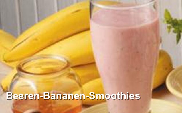 Beeren-Bananen-Smoothies - Gluten Frei Rezepte