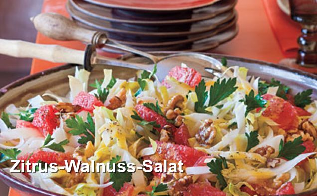 Zitrus-Walnuss-Salat - Gluten Frei Rezepte