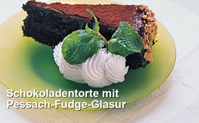 Schokoladentorte mit Pessach-Fudge-Glasur - Ohne Milch Und ...