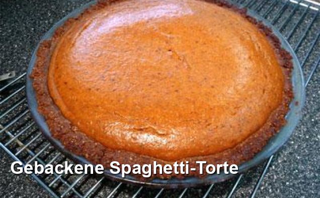 Gebackene Spaghetti-Torte - Mediterran Rezepte