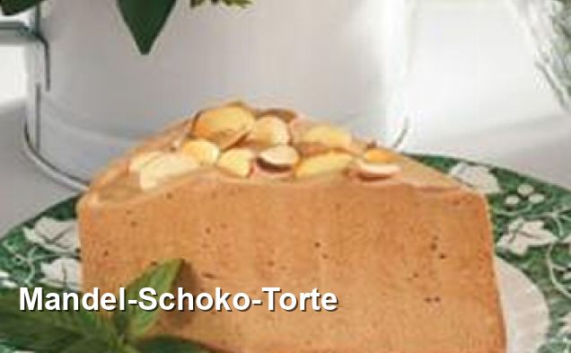 Mandel-Schoko-Torte - Gluten Frei Rezepte