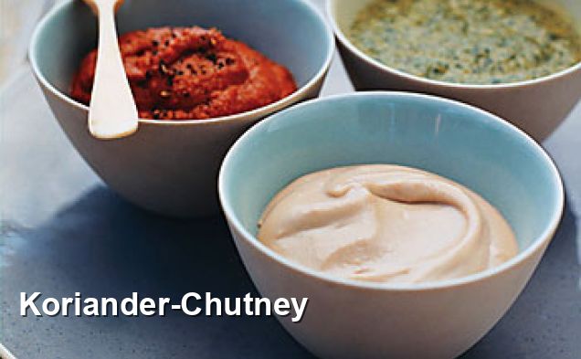 Koriander-Chutney - Gluten Frei Rezepte