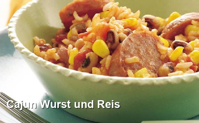 Cajun Wurst und Reis - Kreolisch Rezepte