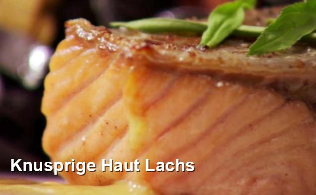 Knusprige Haut Lachs - Gluten Frei Rezepte