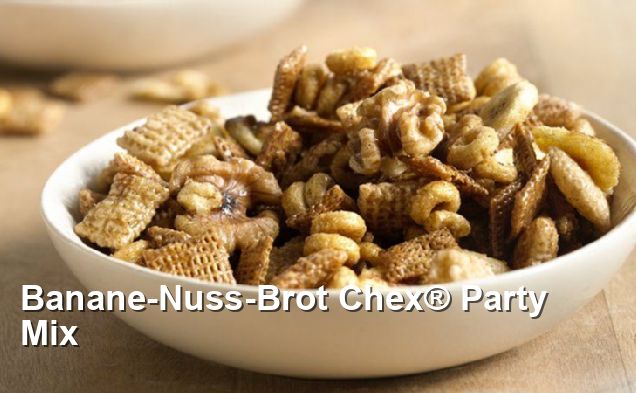 Banane-Nuss-Brot Chex® Party Mix - Lacto-ovo-vegetarisch Rezepte