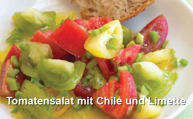 Tomatensalat mit Chile und Limette - Gluten Frei Rezepte