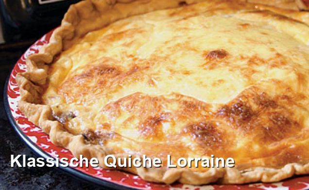 Klassische Quiche Lorraine - Mediterran Rezepte