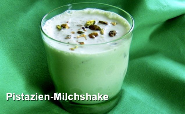 Pistazien-Milchshake - Zentralamerikanisch Rezepte