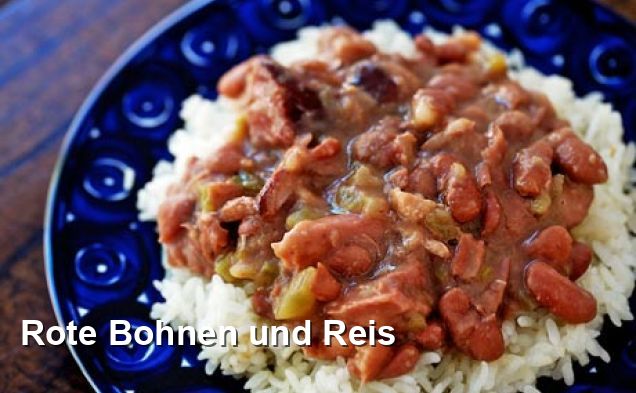 Rote Bohnen und Reis - Gluten Frei Rezepte