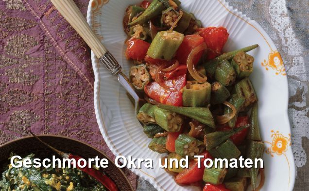 Geschmorte Okra und Tomaten - Gluten Frei Rezepte