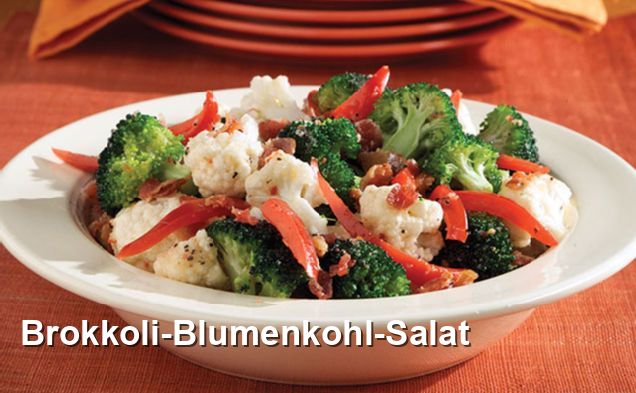 Brokkoli-Blumenkohl-Salat - Gluten Frei Rezepte