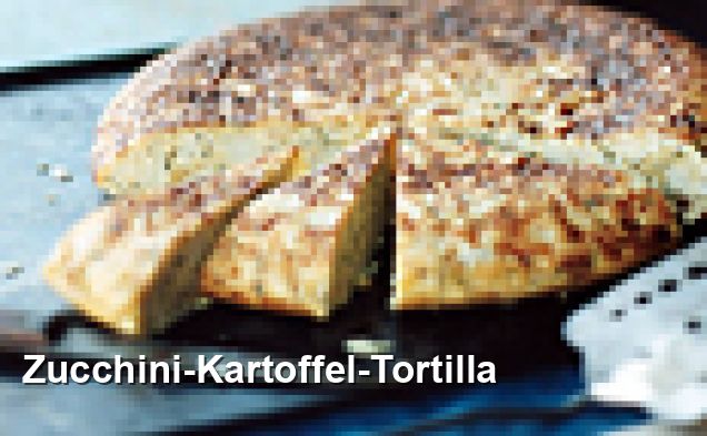 Zucchini-Kartoffel-Tortilla - Gluten Frei Rezepte