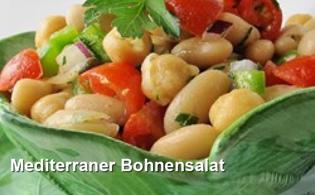 Mediterraner Bohnensalat - Gluten Frei Rezepte