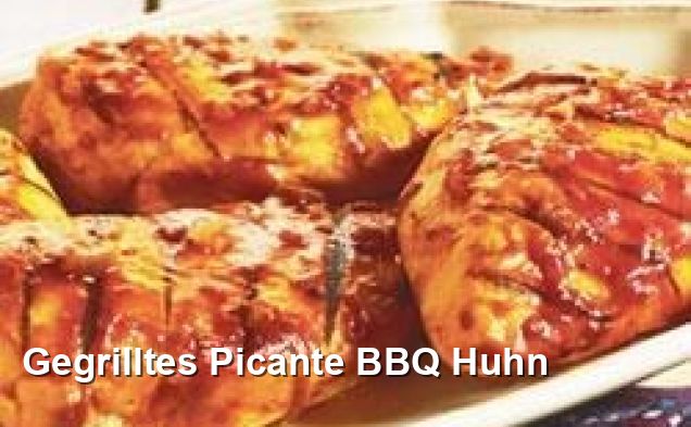 Gegrilltes Picante BBQ Huhn - Gluten Frei Rezepte