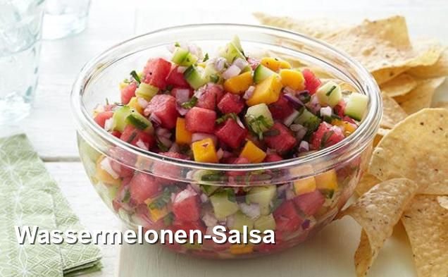 Wassermelonen-Salsa - Mexikanisch Rezepte