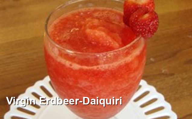 Virgin Erdbeer-Daiquiri - Gluten Frei Rezepte