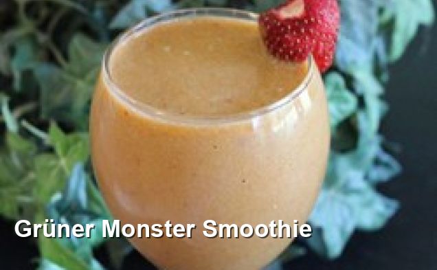 Grüner Monster Smoothie - Gluten Frei Rezepte