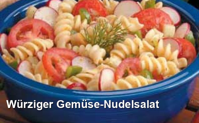 Würziger Gemüse-Nudelsalat - Ohne Milch Und Milchprodukte Rezepte