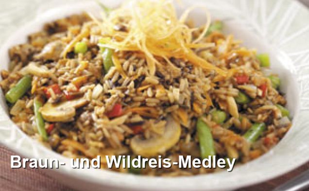 Braun- und Wildreis-Medley - Gluten Frei Rezepte
