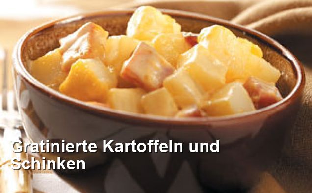 Gratinierte Kartoffeln und Schinken - Antipasti Rezepte