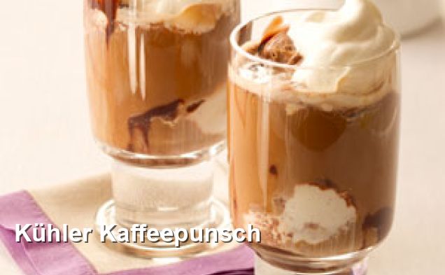 Kühler Kaffeepunsch - Gluten Frei Rezepte