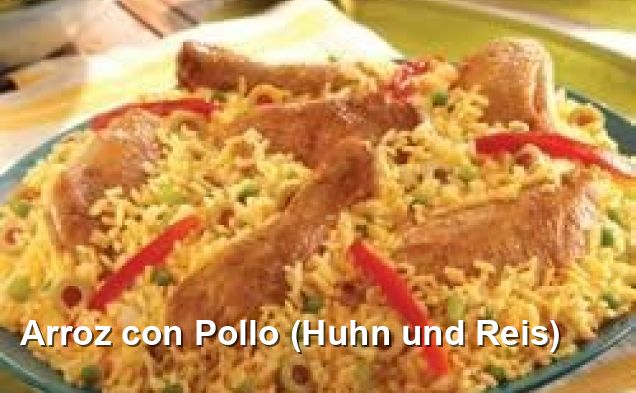 Arroz con Pollo (Huhn und Reis) - Gluten Frei Rezepte