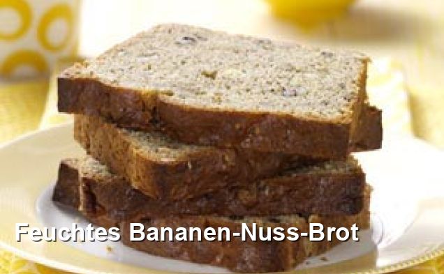 Feuchtes Bananen-Nuss-Brot - Ohne Milch Und Milchprodukte Rezepte