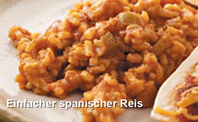 Einfacher spanischer Reis - Spanisch Rezepte