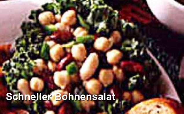 Schneller Bohnensalat - Gluten Frei Rezepte