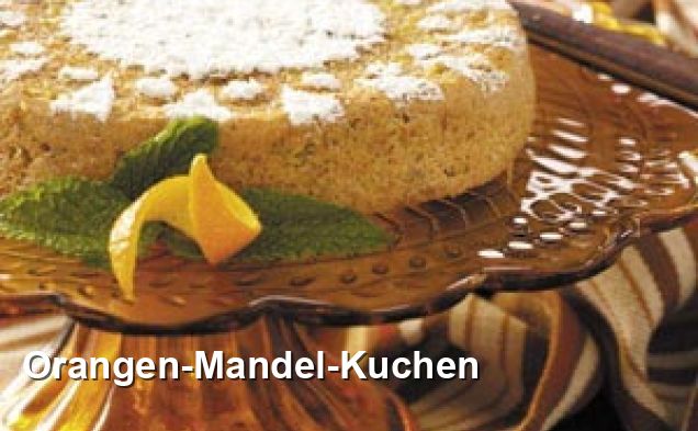 Orangen-Mandel-Kuchen - Gluten Frei Rezepte