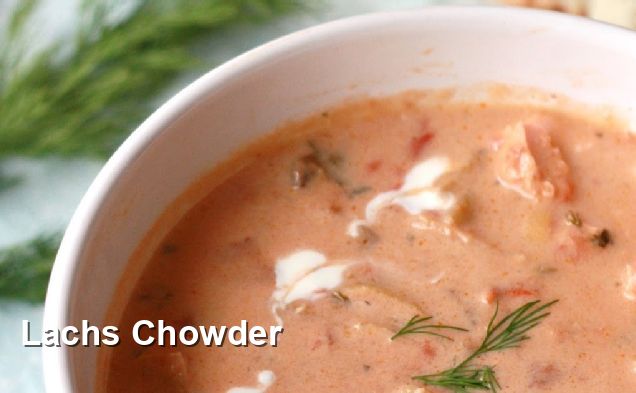 Lachs Chowder - Gluten Frei Rezepte