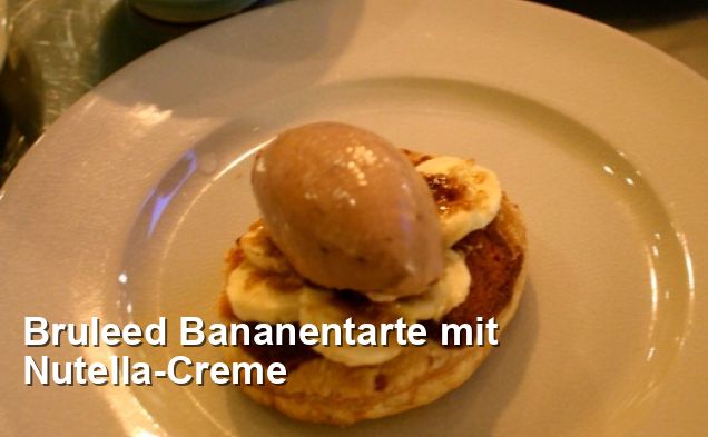 Bruleed Bananentarte mit Nutella-Creme - Beilage Rezepte