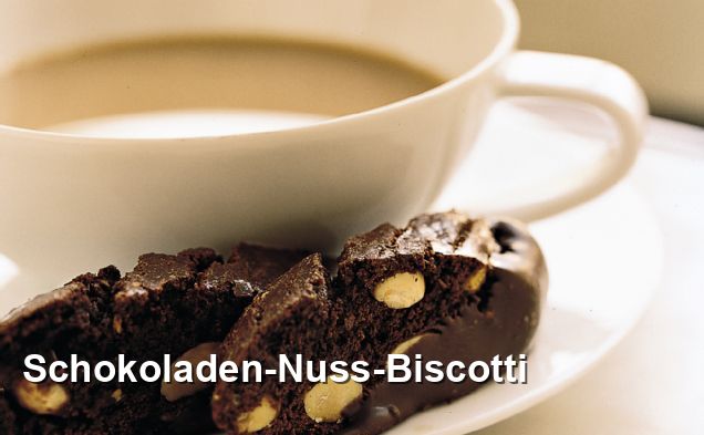 Schokoladen-Nuss-Biscotti - Mediterran Rezepte