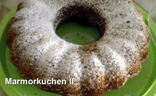 Marmorkuchen II - Beilage Rezepte