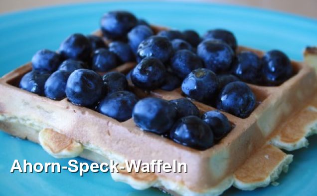 Ahorn-Speck-Waffeln - Mittagessen Rezepte