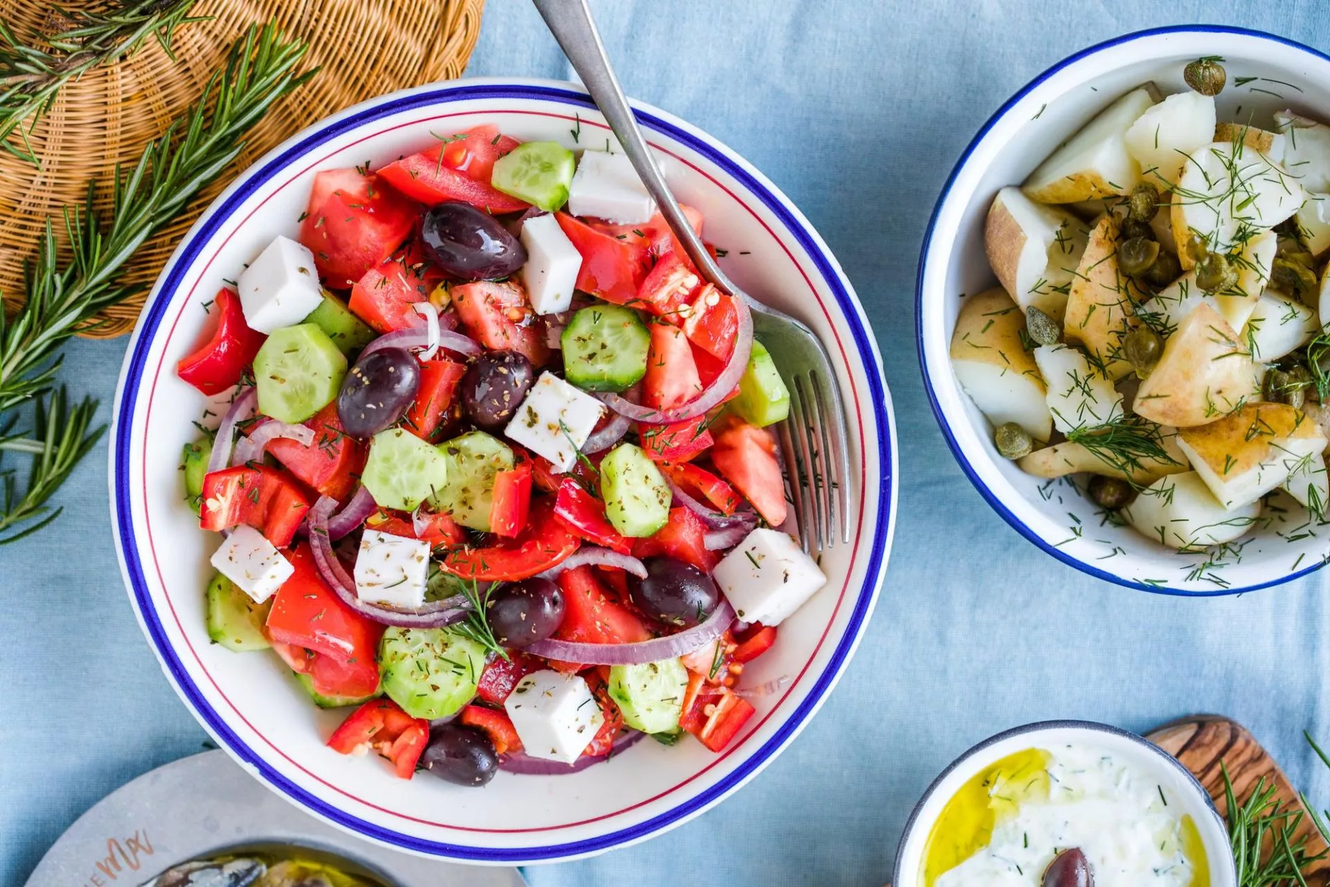Traditionelle griechische Speisen